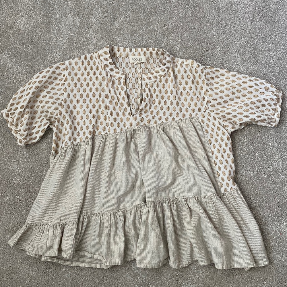 Roolee blouse size small